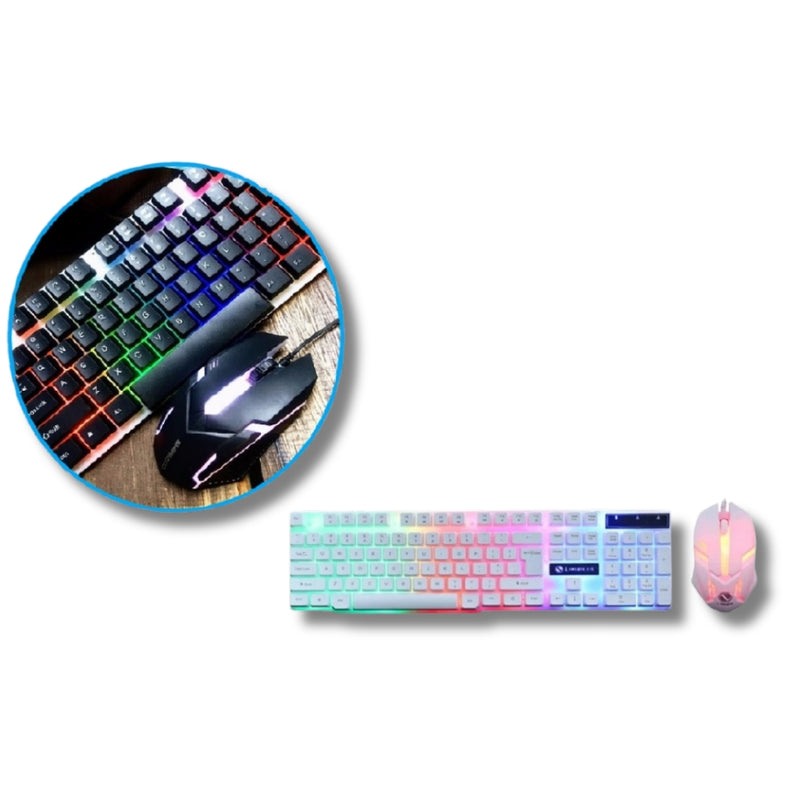 KIT Gamer Teclado e mouse RGB MASTER